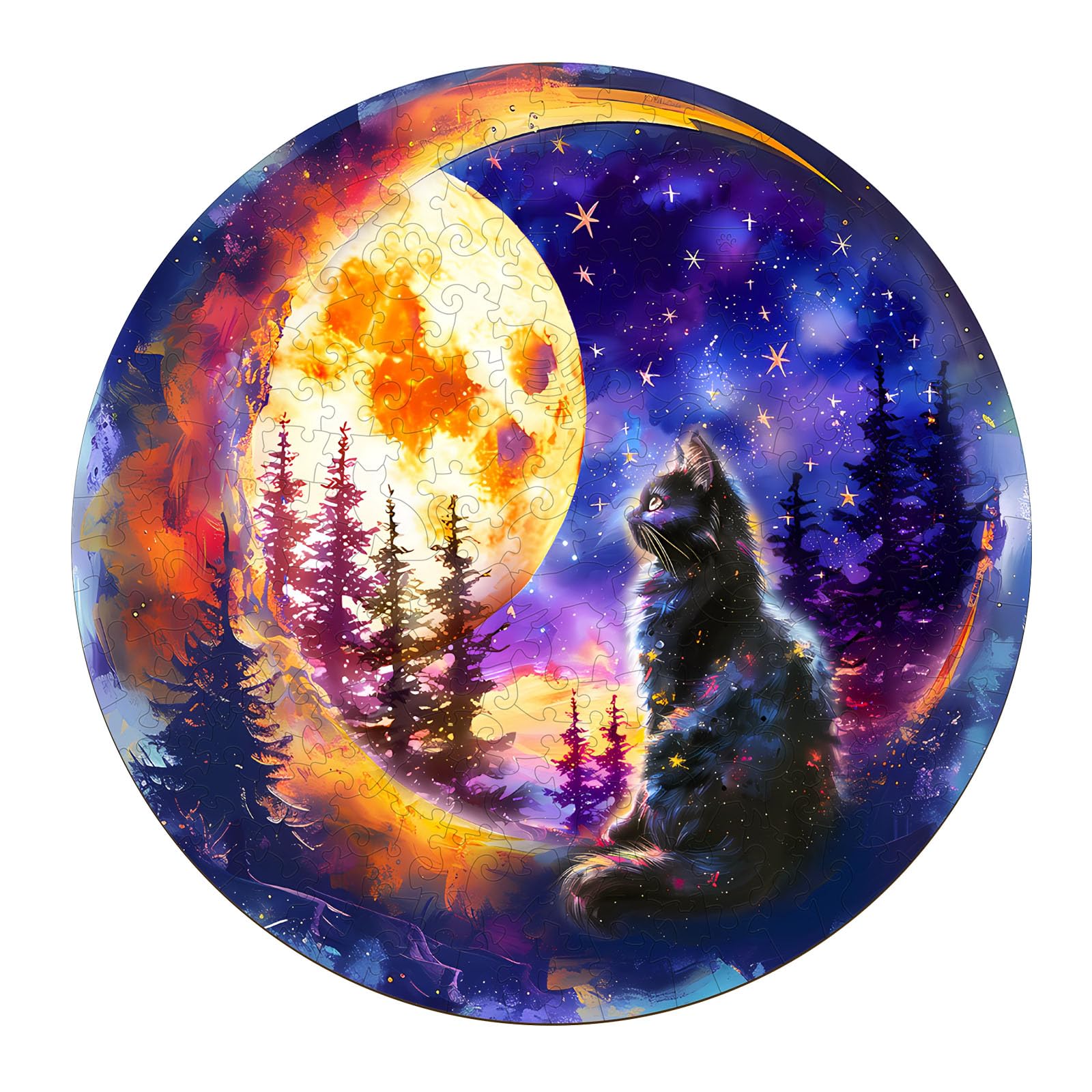 KAAYEE Puzzle Bois 295 Pièces – Effet 3D « Le Voyage De L’Ours » – Cadeau Anniversaire