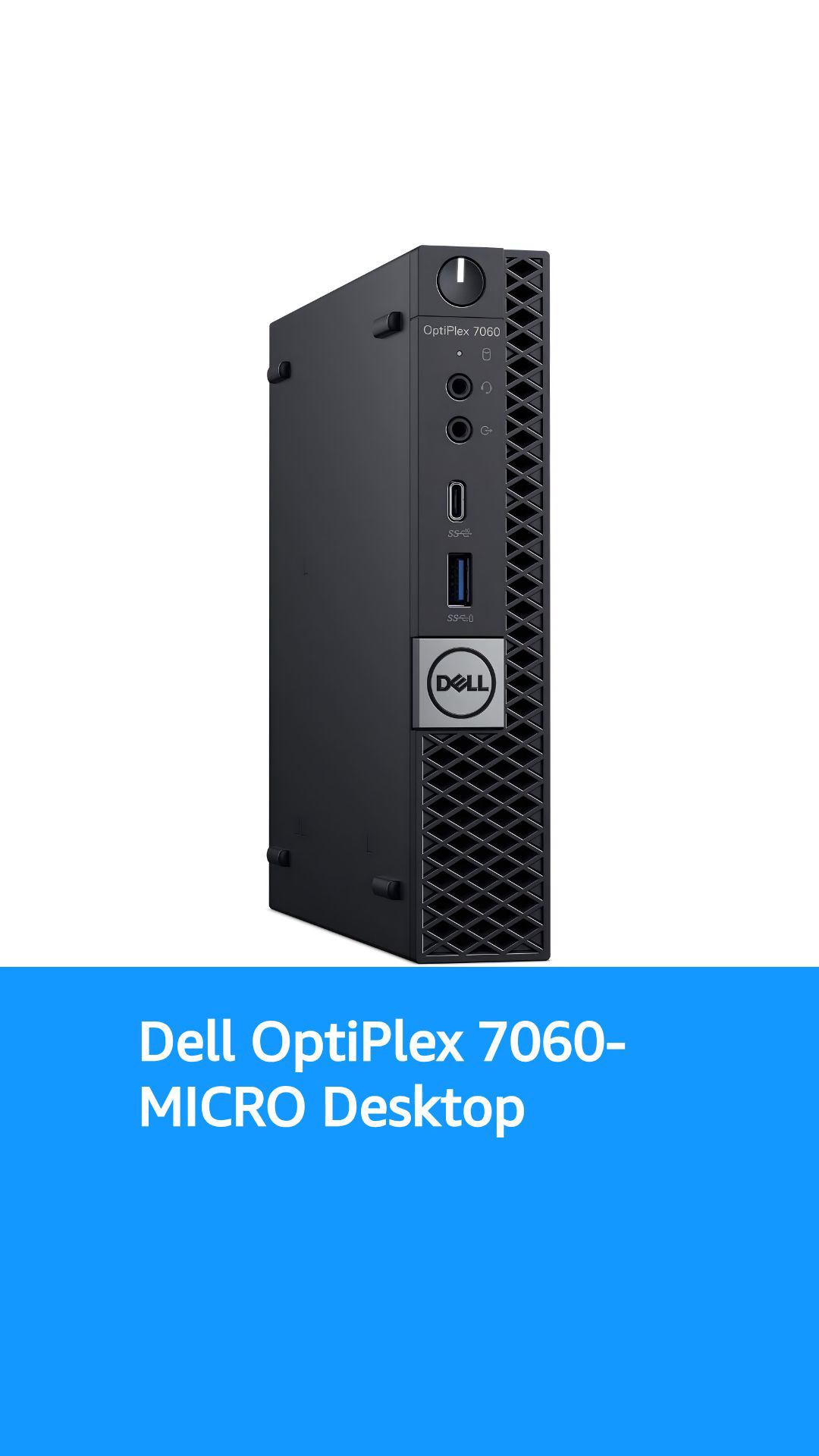 Dell OptiPlex 7060-MICRO, Core i7-8700T 2.4GHz, 16GB RAM, 256GB M