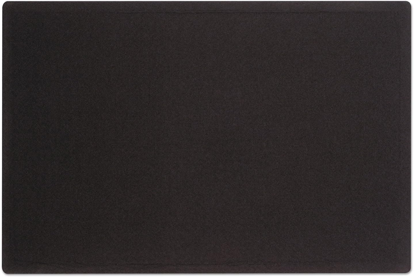 Quartet QRT7683BK - Oval Office Fabric Bulletin Board.