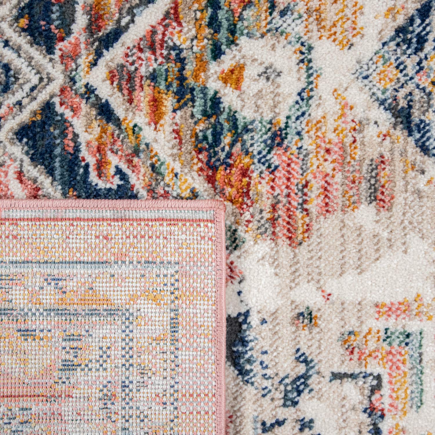 Paco Home Teppich Wohnzimmer 80x150cm - Vintage Orient Design In Grün Mit Bordüre