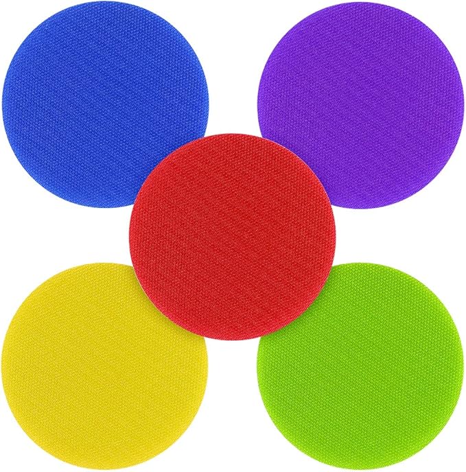 VORCOOL Carpet Spot Markers, Round Sport Spot Carpet Markers, Floor