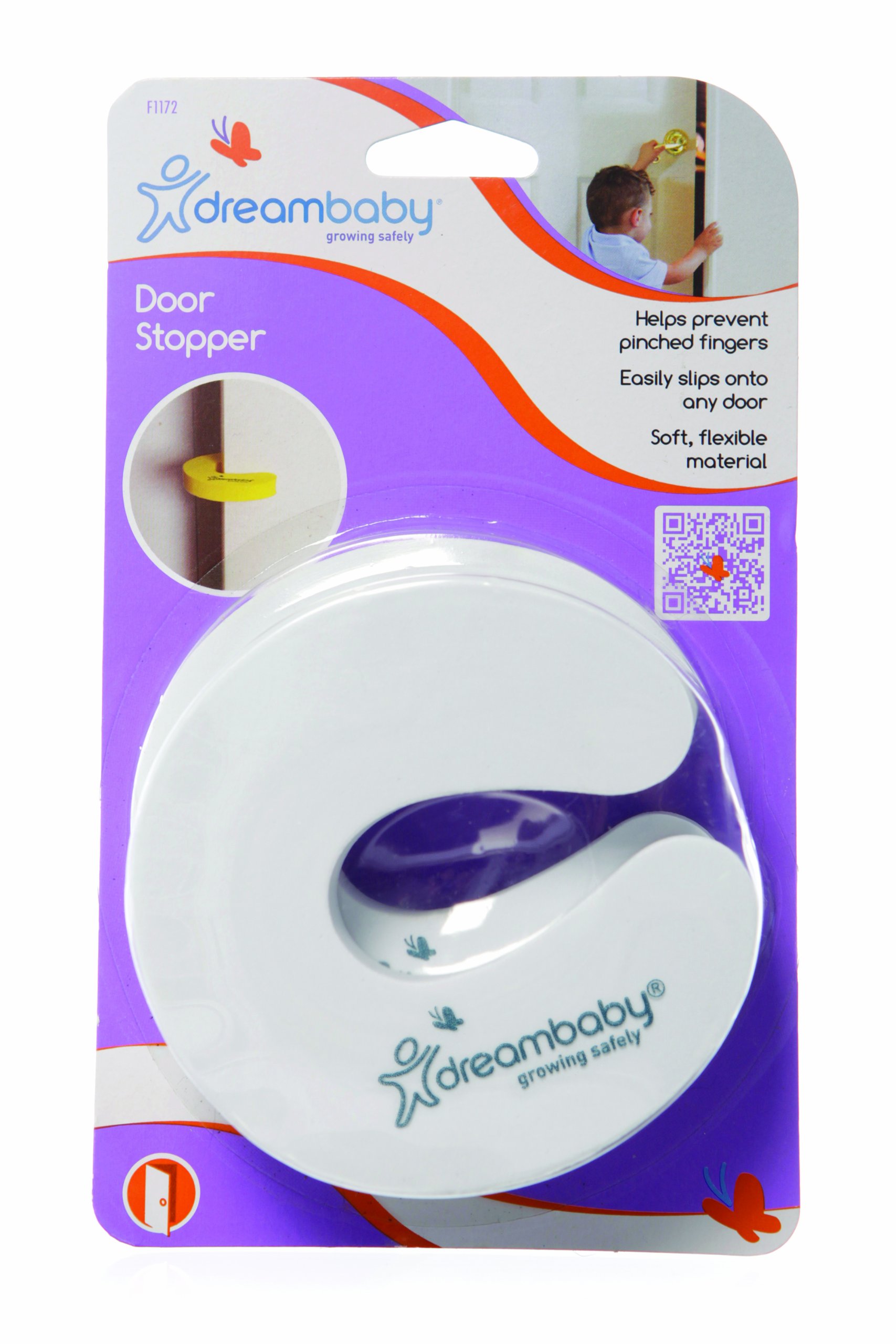 Dreambaby Door Stopper (Pack of 2, White)