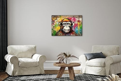 Miniatura 426 de ANRUOXI Graffiti - Lienzo decorativo para pared, diseño abstracto retro, pintura urbana moderna, póster de decoración de pared de zapatos para