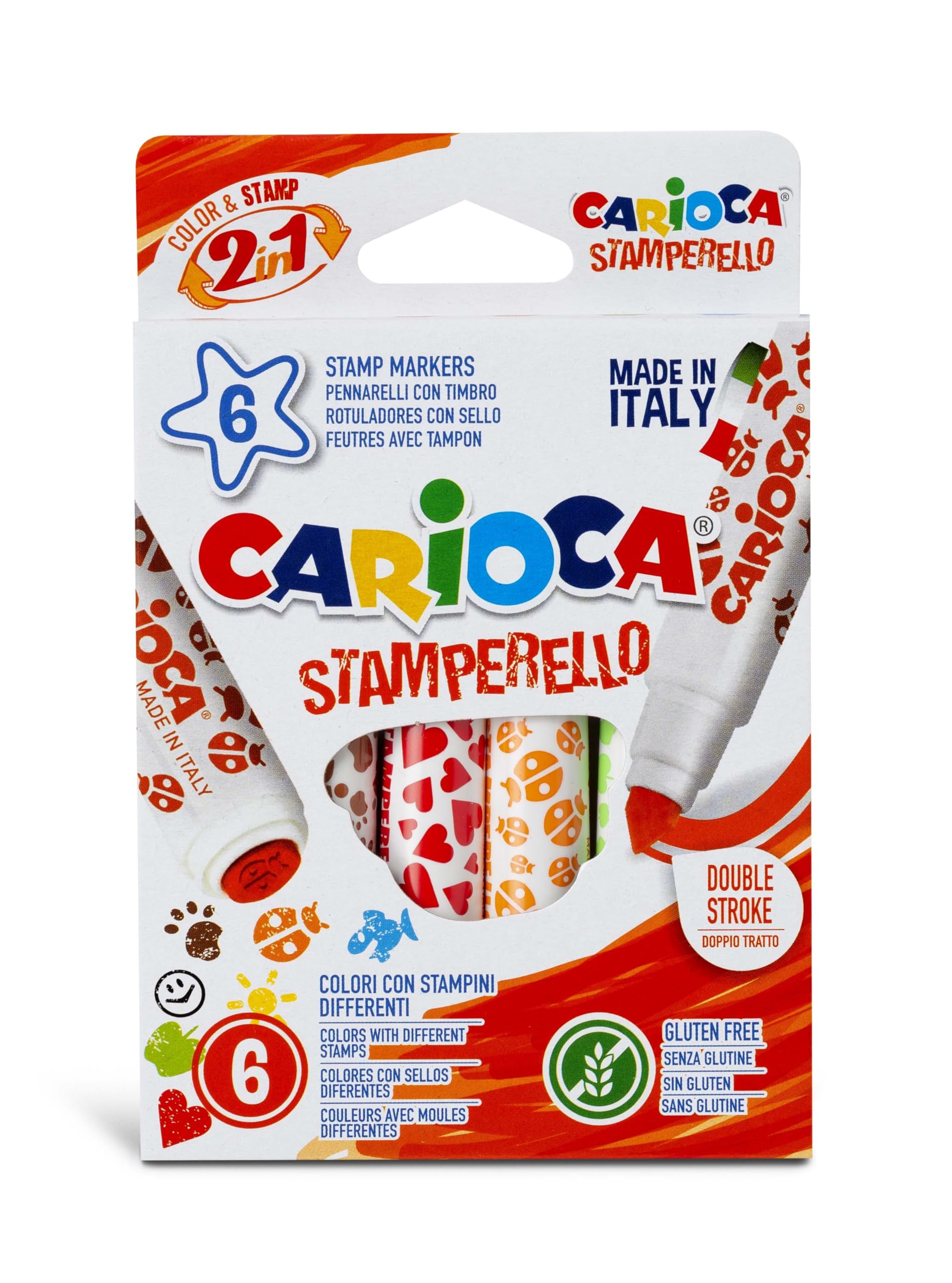 Carioca Markers with Stamps