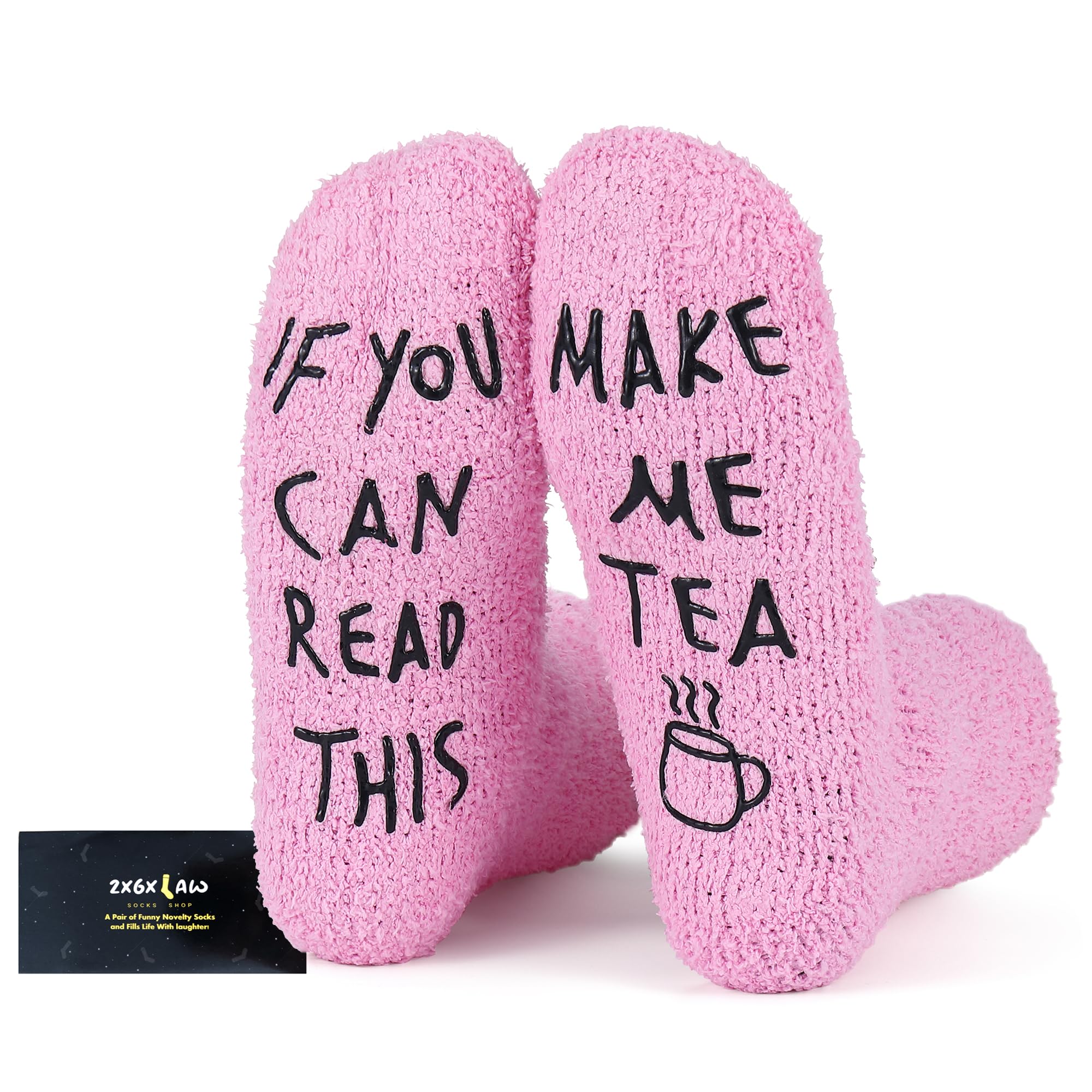 ZXGXLAW if You Can Read This Bring Me Chocolate Coffee Tea Women Socks Funny Birthday Christmas Gifts for Mom and Her