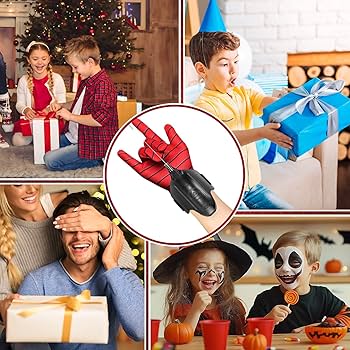 Amazon.com: Flustime Spider Web Shooter 3.0 - Upgraded Dual Mode