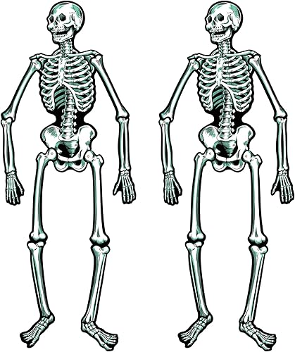 Beistle Esqueletos articulados 22 pulgadas blanconegro