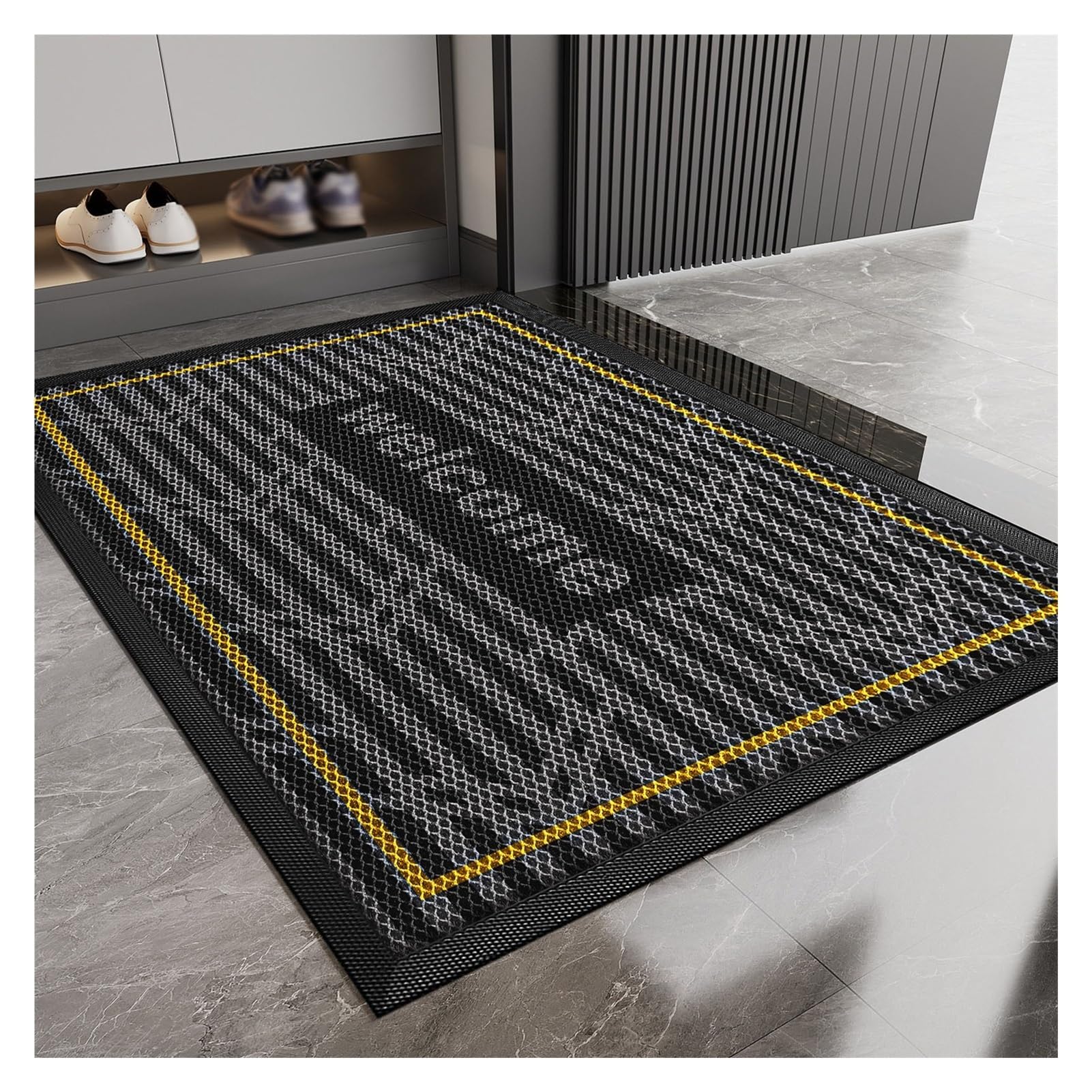 Outdoor Mat Felpudo Lavable prevent skidding Doormats Alfombra Pasillo | Jardines Particulares, Tiendas y Entradas A Patios(A,120x180cm/47.24x70.87″)