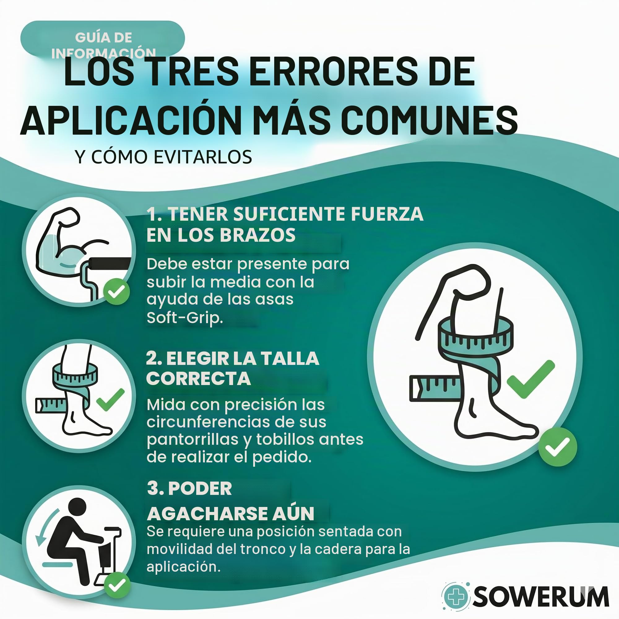 Ayuda de compresión para medias de compresión con punta abierta, también adecuada después de la cirugía de cadera, ayuda para calzar calcetines para personas mayores