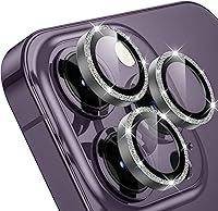 Vista 1 de WSKEN Protector de lente de cámara para iPhone 14 ProiPhone 14 Pro Max, modo de disparo nocturno Protector de pantalla de vidrio templado HD
