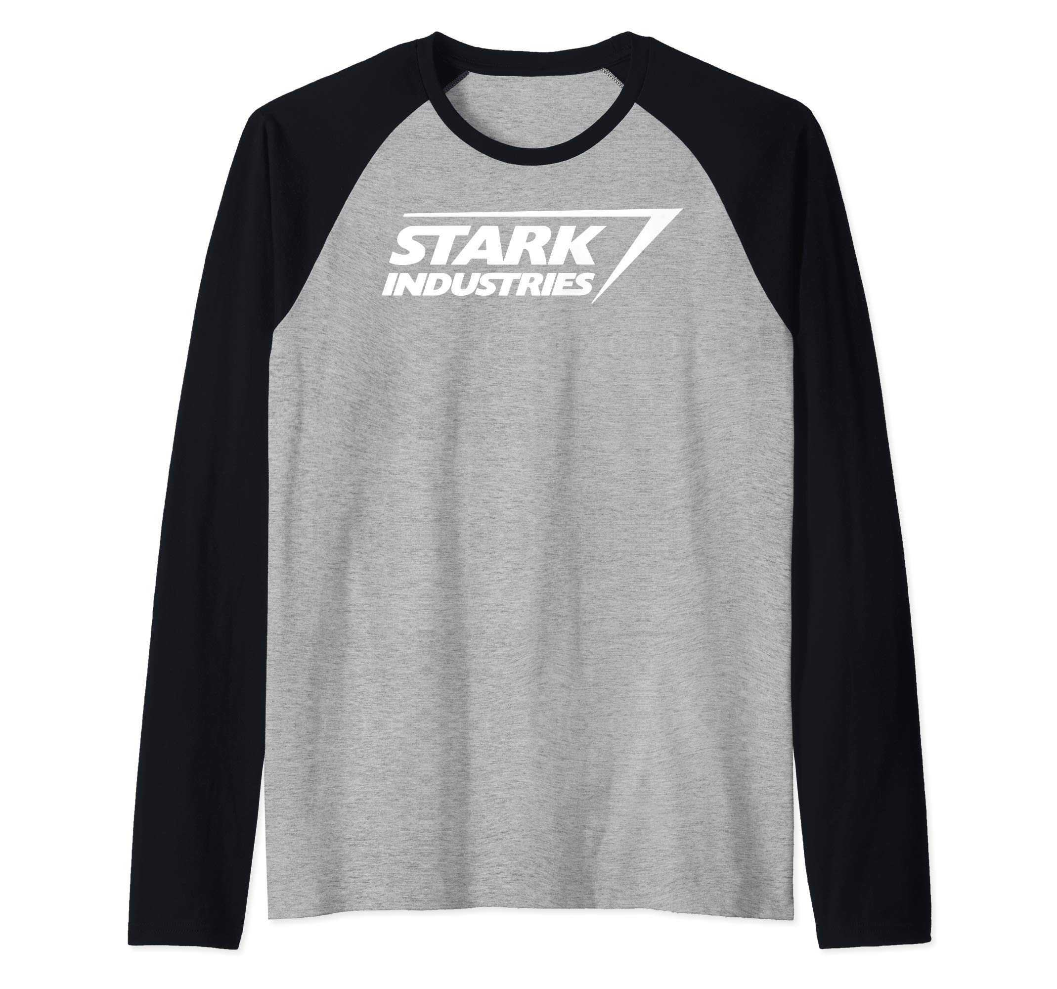 Iron Man Stark Industries Logo Raglan Baseball Tee
