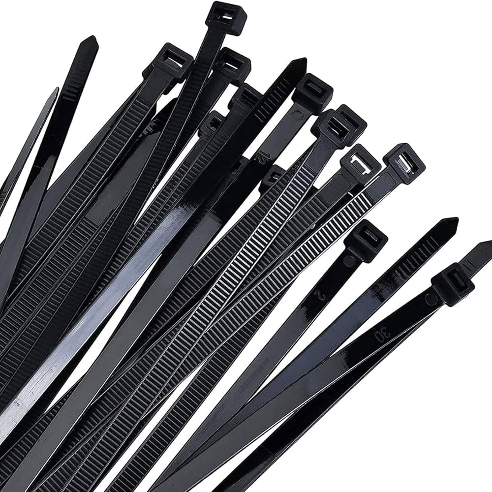 SHIVANSH TECHNOLOGY® Cable Zip Ties,Black(100 mmx2.5 mm,4