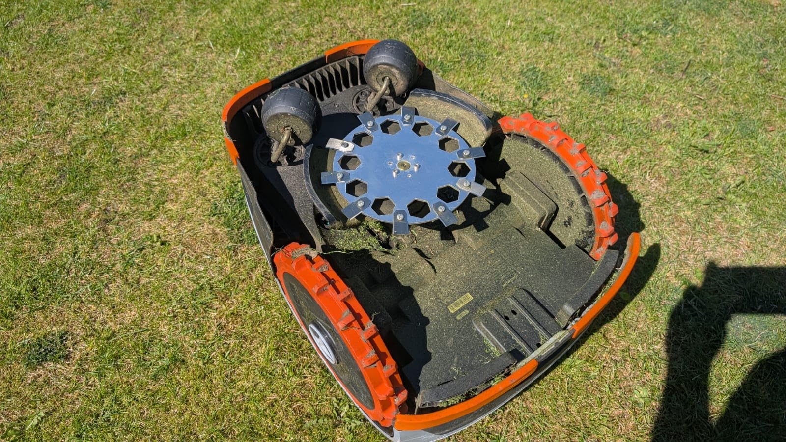 Tarcza tnąca 10 x do kosiarki Segway Navimow H i I do kosiarki automatycznej, aluminium, metal