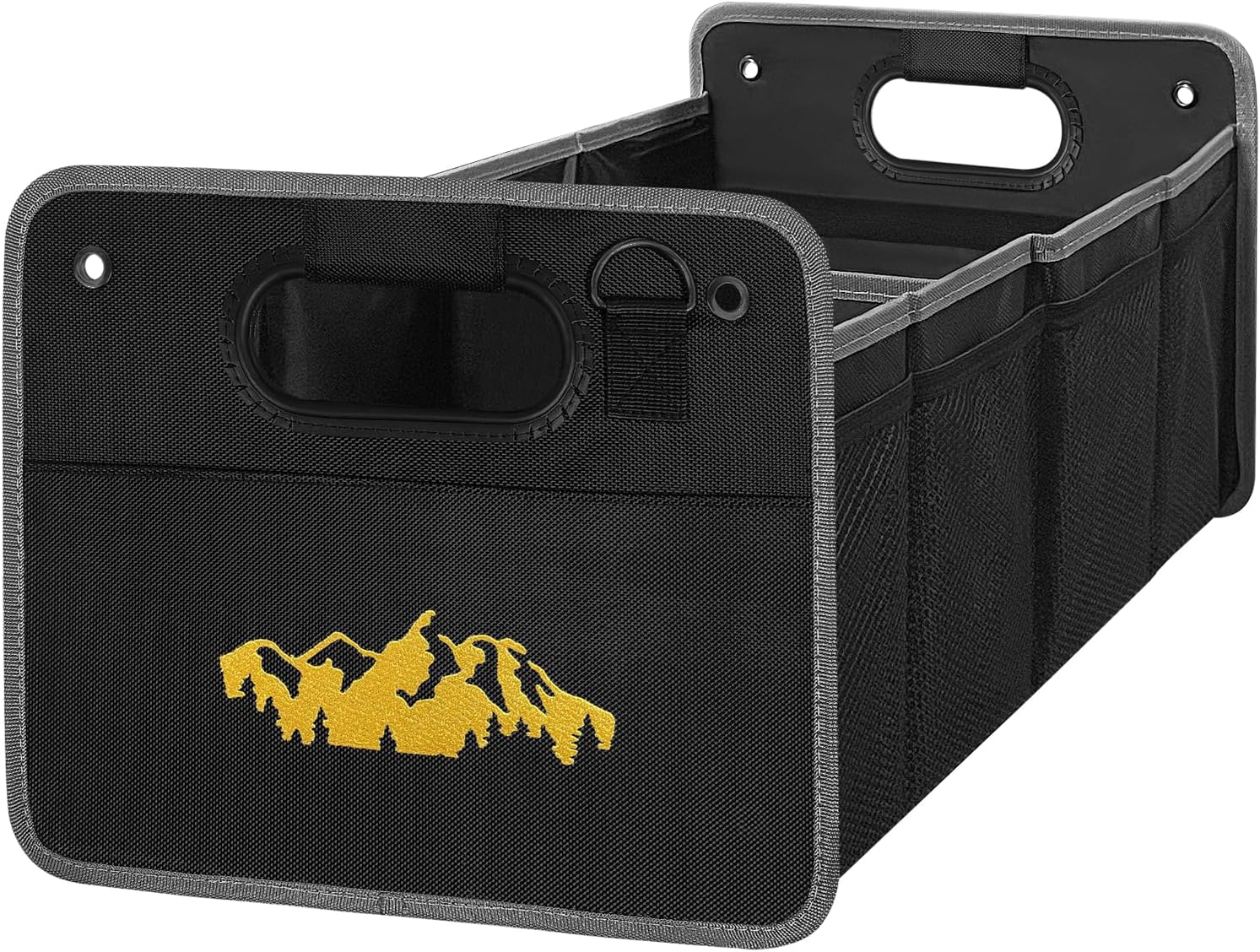 Car Trunk Organizer for Subaru Outback Crosstrek Forester Ascent Impreza WRX Legacy Accessories, Car Trunk SUV Accessories for Men & Women, 600D Oxford Polyester Trunk Storage Organizer Box (ORANGE)
