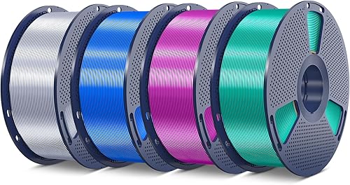 Vista 16 de SUNLU - Filamento de ácido poliláctico que brilla en la oscuridad, luminoso de 1.75 mm, precisión dimensional +/- 0.02 mm, 1 kg (2.2 libras), verde