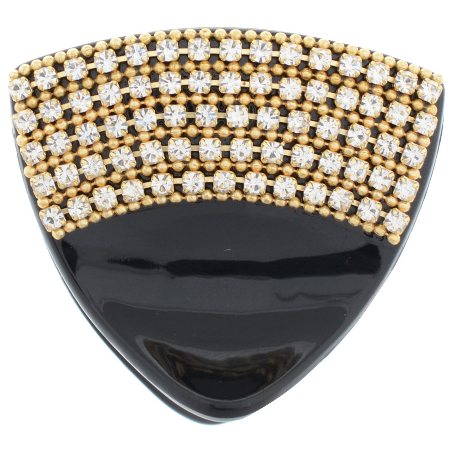 YUMI Black Plastic Hair Clutcher for Women-image-3