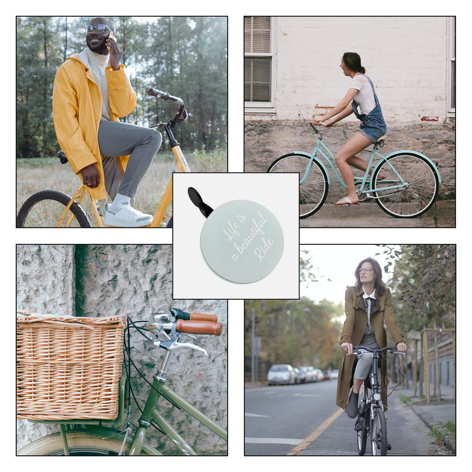 Campanello Per Bici Urban Zweirad Big Mama - Suono Forte E Chiaro, Per Bici Olandesi E Da Donna - Foto 12