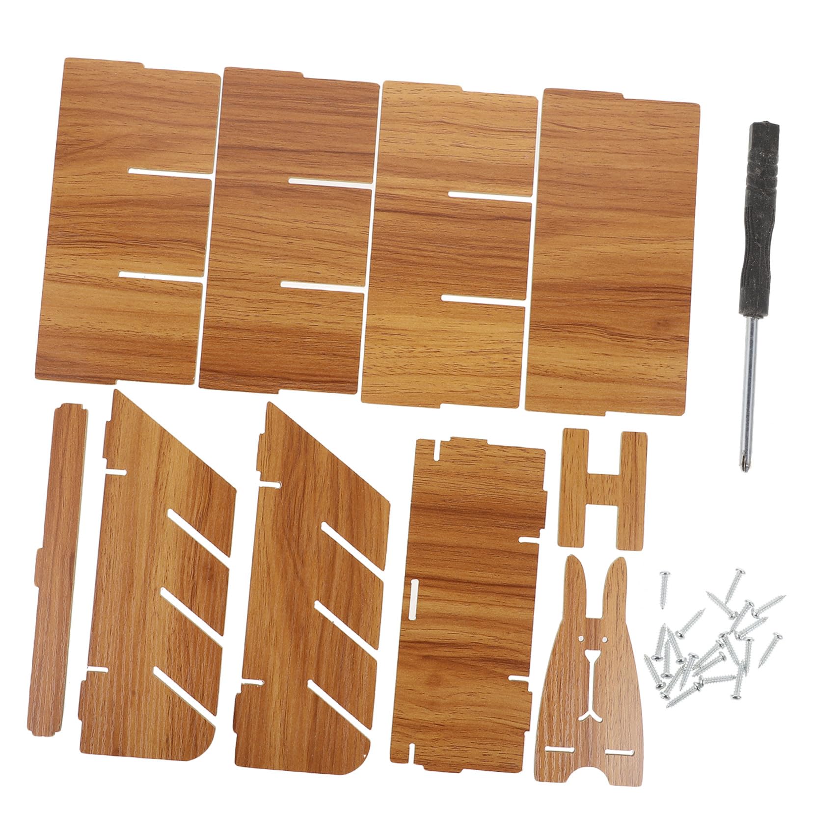 Boîte à crayons en bois design classique Ciieeo pour organiser vos stylos à la maison
