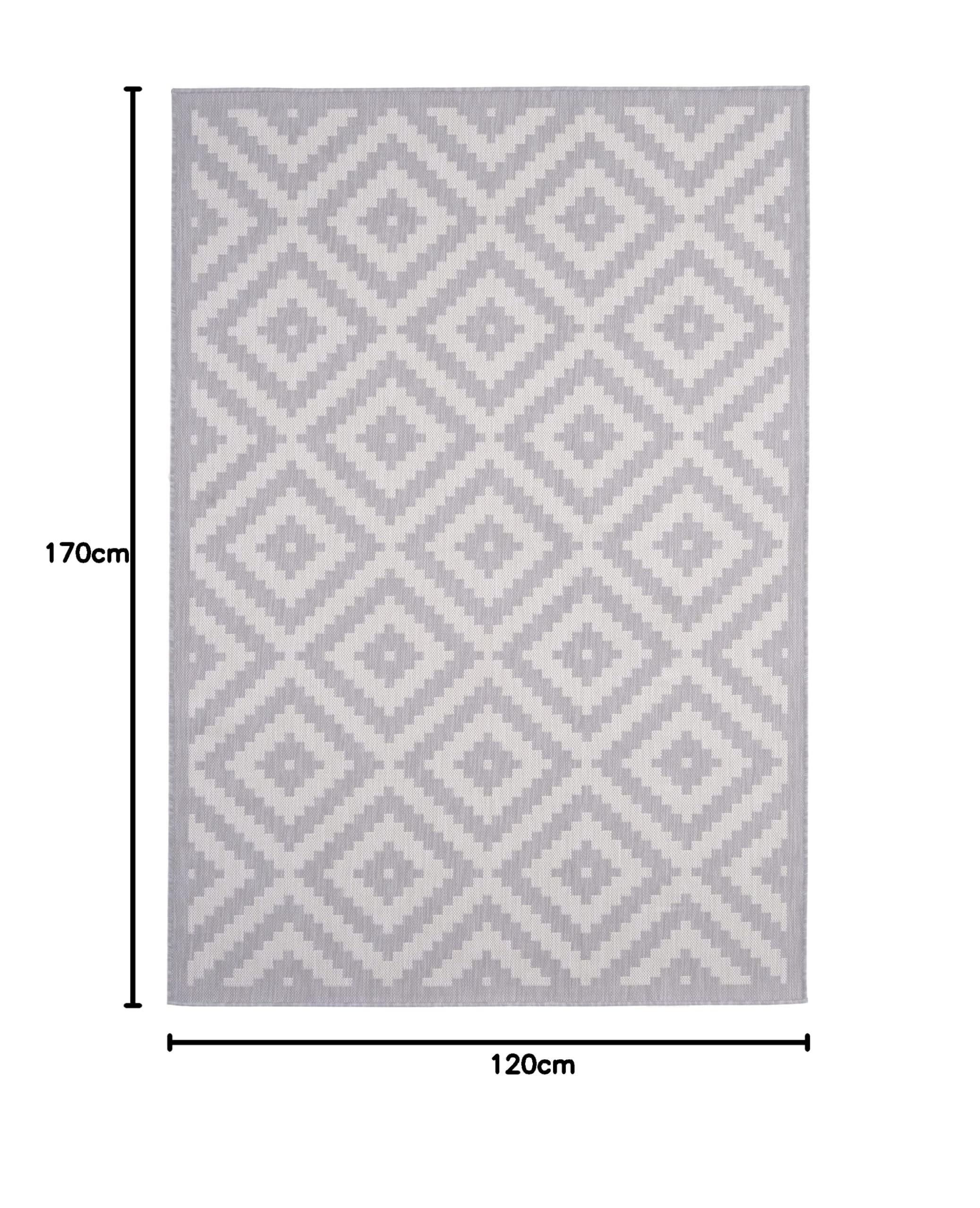 THE RUGS Outdoor Rug – Weather & UV Resistant Outdoor/Indoor Area Rugs - Durable Rugs for Patio, Deck, Garden, Kitchen, Bathroom or Living Room - Beige, 80 x 150 cm — view 30