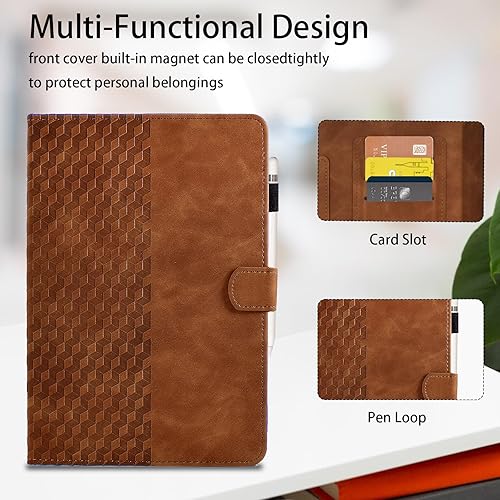 Miniatura 5 de Funda para Samsung Galaxy Tab S6 Lite 202420222020 de 10.4 pulgadas SM-P620P625P610P613P615P619 de piel sintética con cierre magnético, soporte para