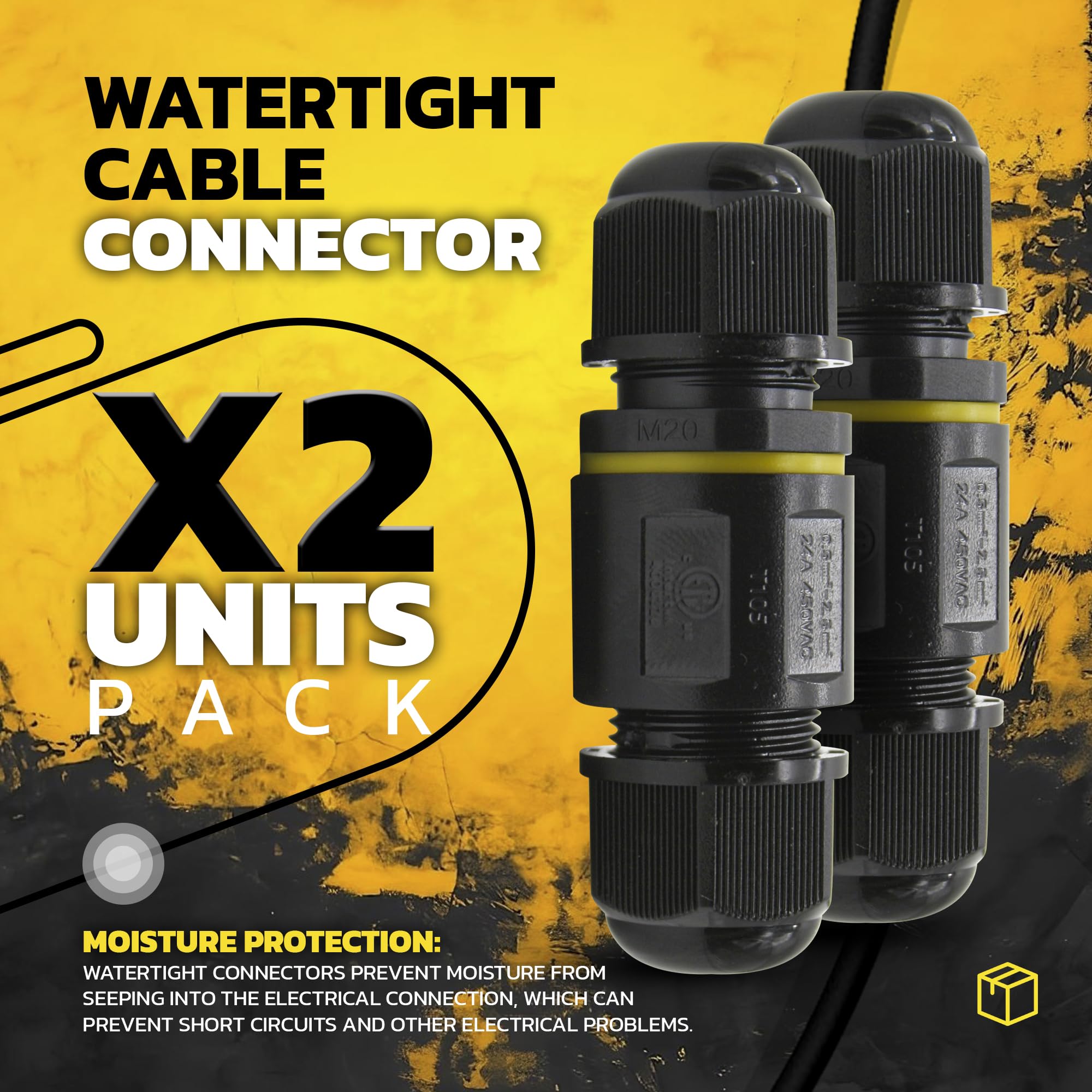 4 Pcs Connecteur Électrique Étanches IP68 - Raccord De Cable 3 Fils Boîte De Derivation Étanche Éxterieur, Domino Etanche Boîte De Jonction Pour Câble 9 à 12mm