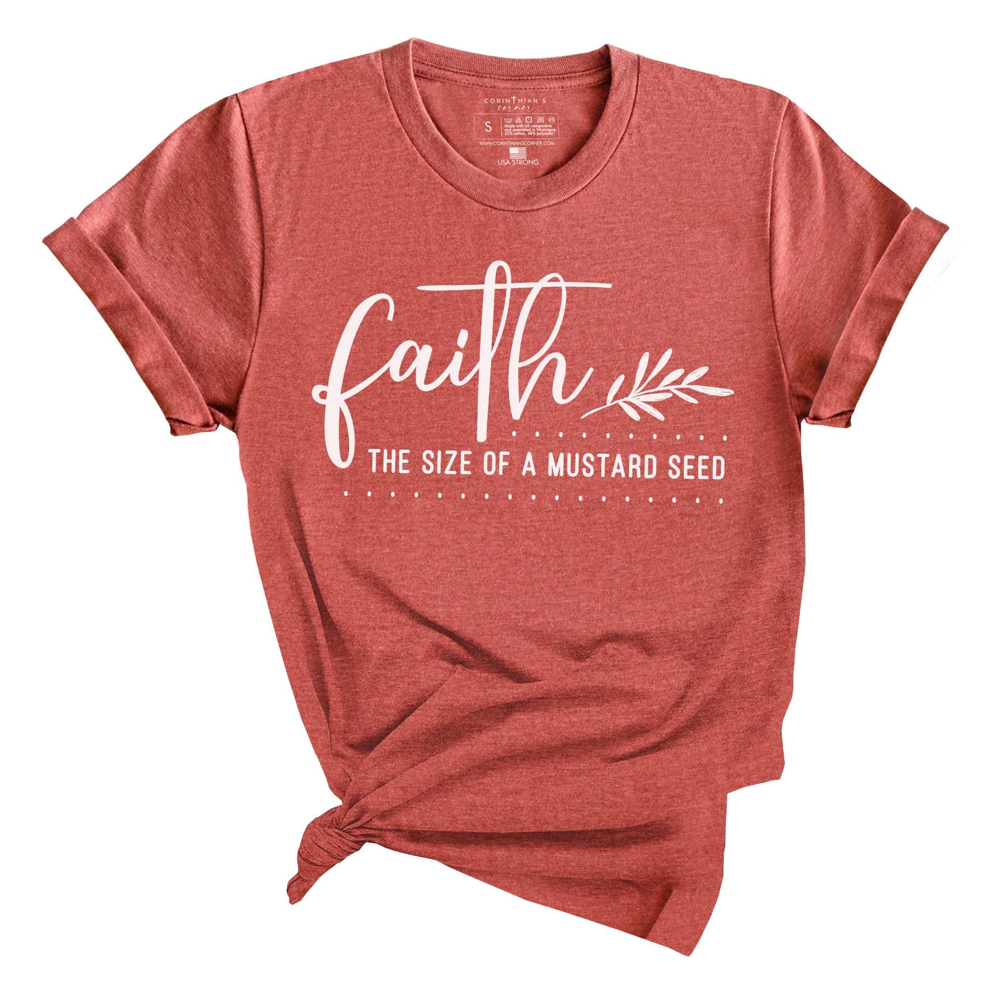 Corinthian's Corner | Christian Shirts for Women | Religious Graphic Tees | Christian Gifts
