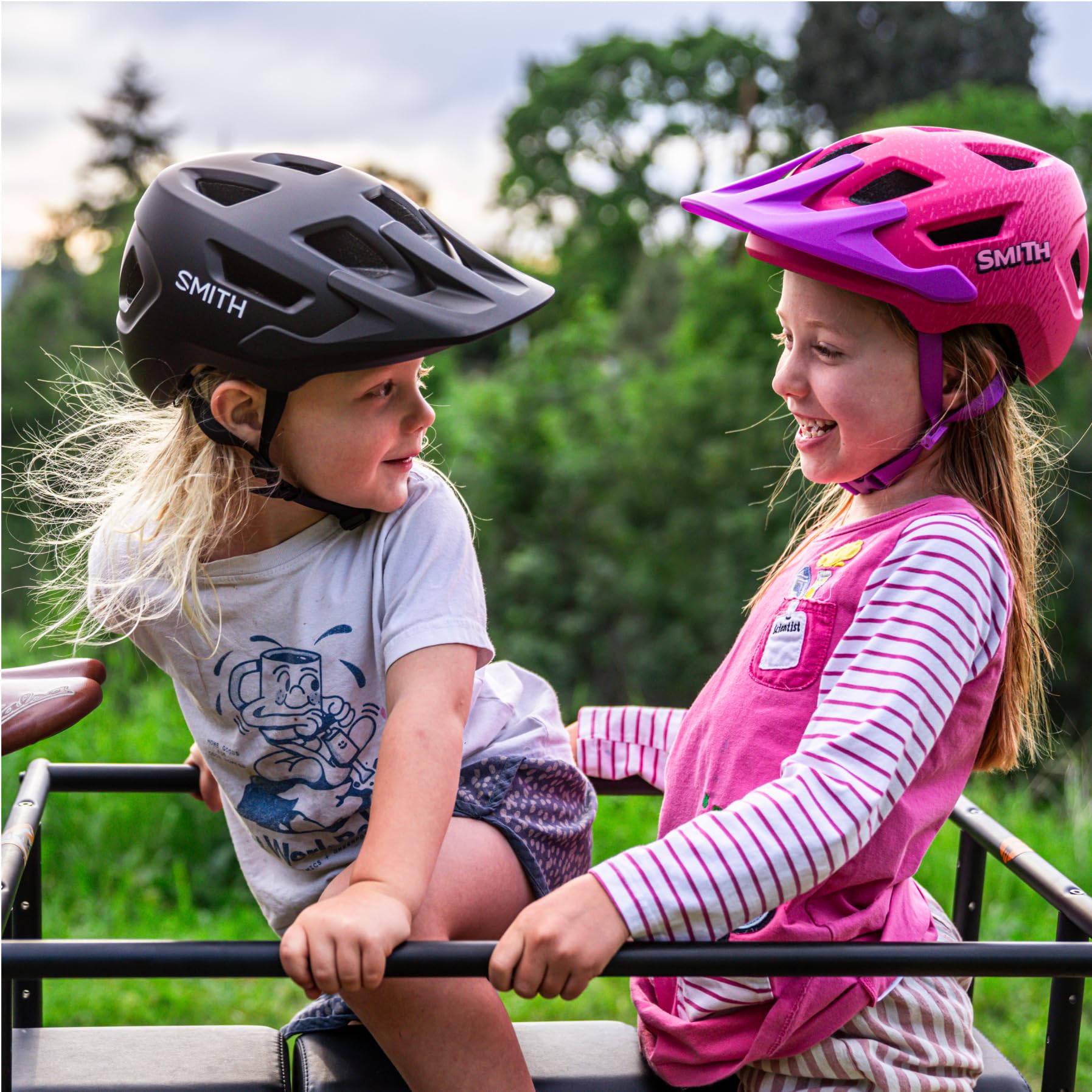 Smith Sidekick Jr Children' s Cycling Helmet – Kids MTB Bike Helmet with MIPS Technology – Lightweight Protection for Boys + Girls – Integrated Visor – Matte Black, Youth XS : Sports & Outdoors