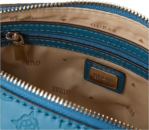 Miniatura 5 de GUESS Noelle - Cámara cruzada, logotipo verde azulado, Logotipo verde azulado