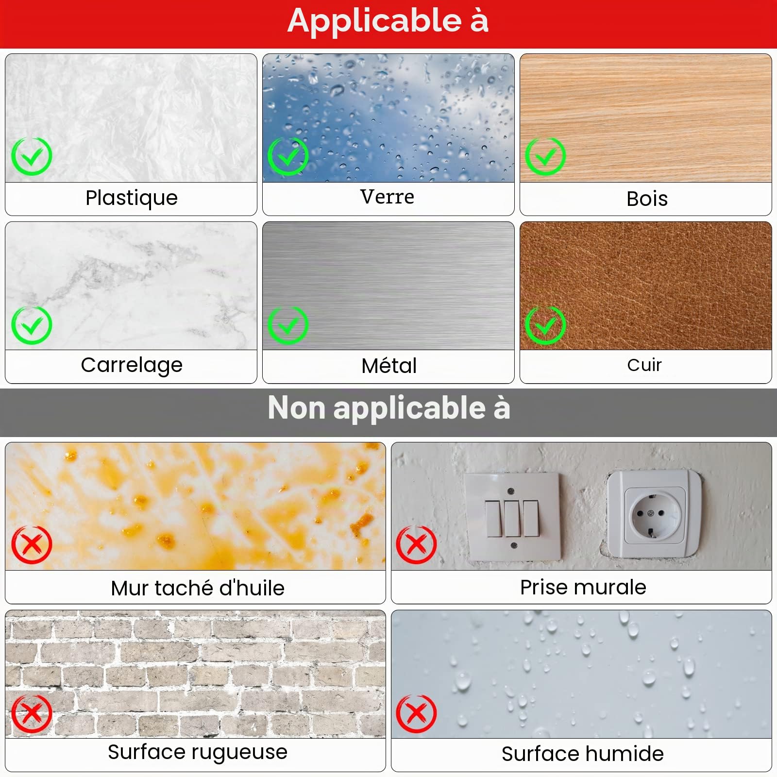 Ruban adhésif double face extra fort résistant à la chaleur 5 m 20 mm pour montage rétroviseur voiture