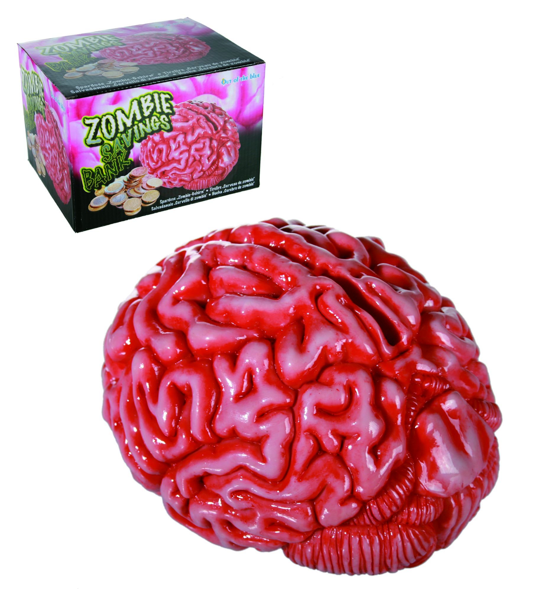 Kenzies Gifts Zombie Brain Money Box