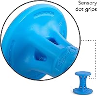 Vista 7 de Simplay3 Play Around Wiggle/Wobble Kids - Silla de sentada activa flexible (taburete individual) para mejorar el enfoque, la postura, fortalecer