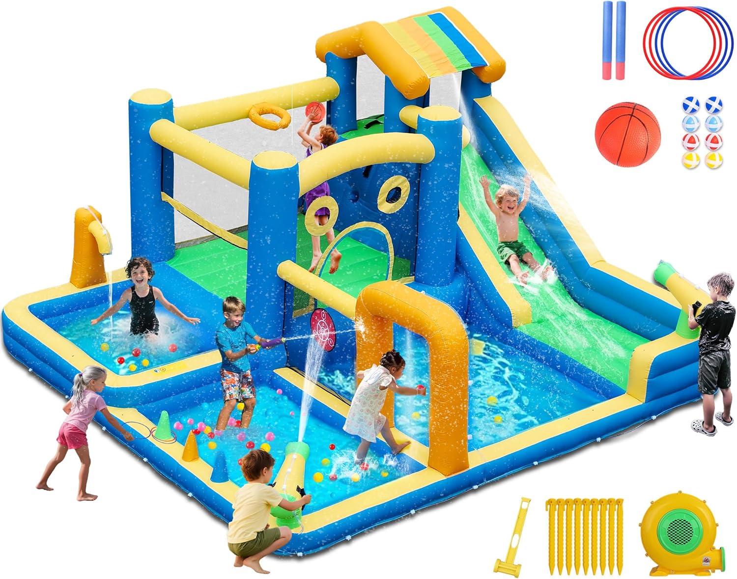 Water Slide Bounce House