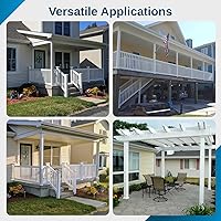 Vista 6 de Weatherables Envoltura de vinilo de 6 x 6 pulgadas, resistente a la intemperie, de vinilo de alta calidad para exteriores, para refrescar