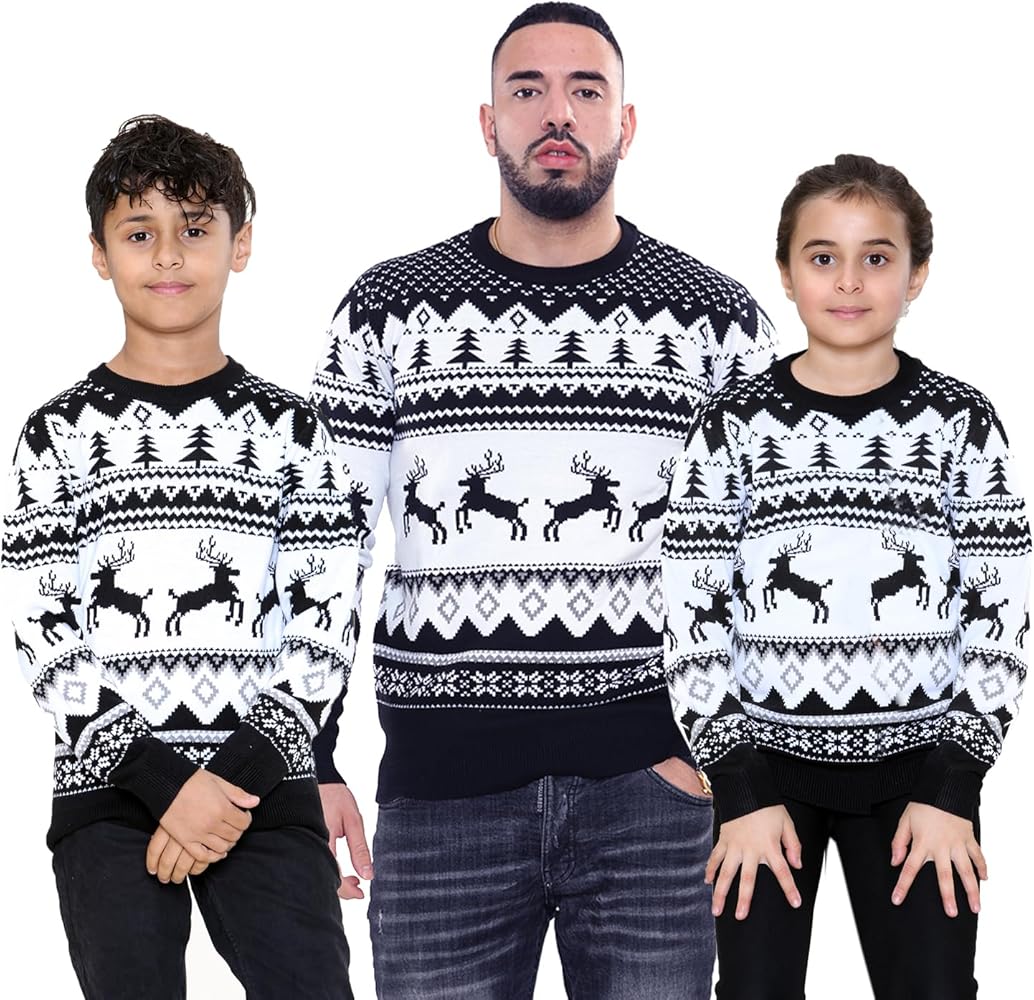 Amazon.com: NOROZE Men Women Boys Girls Family Xmas Jumper Ugly