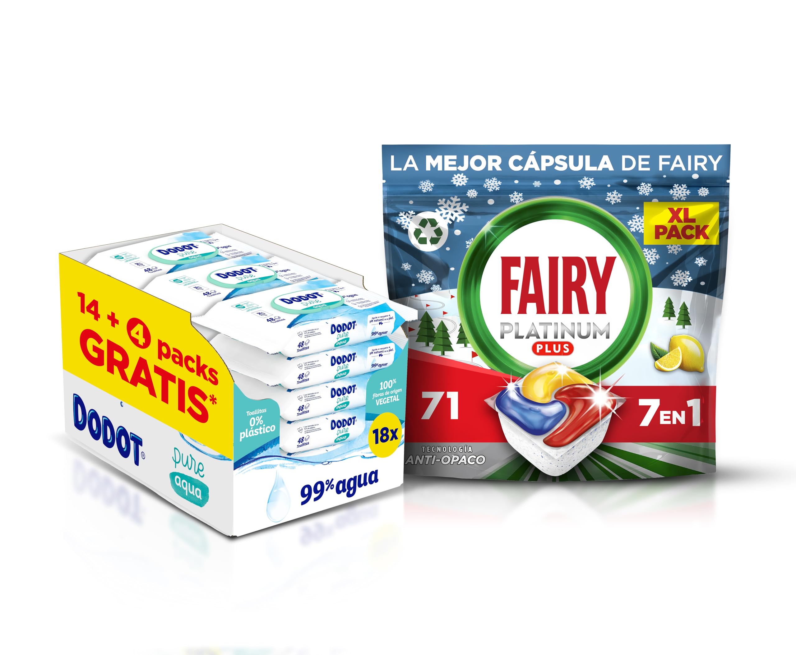 Ahorra en Limpieza: Fairy y Dodot, Pack Especial para Hogar