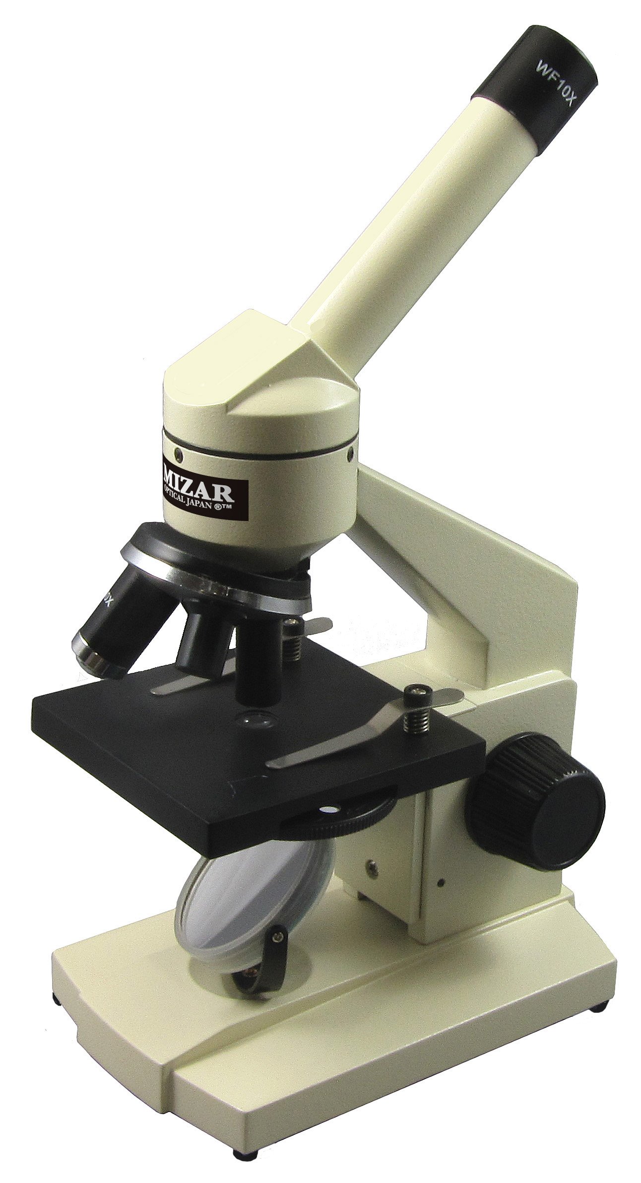 Amazon.co.jp: MIZAR-TEC 顕微鏡 生物用 倍率40・100・400倍 反射鏡