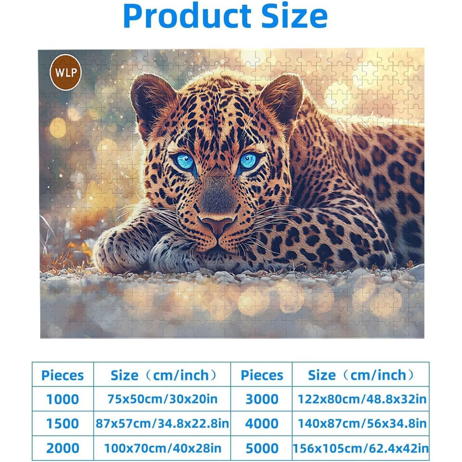 1500 Pezzi di Puzzle, ghepardo1500 Pezzi di Puzzle per Adulti, Regalo di Anniversario, Regalo di Natale, Decorazione Della Casa, Prevenzione Della Degenerazione Cerebrale Negli Anziani v-543