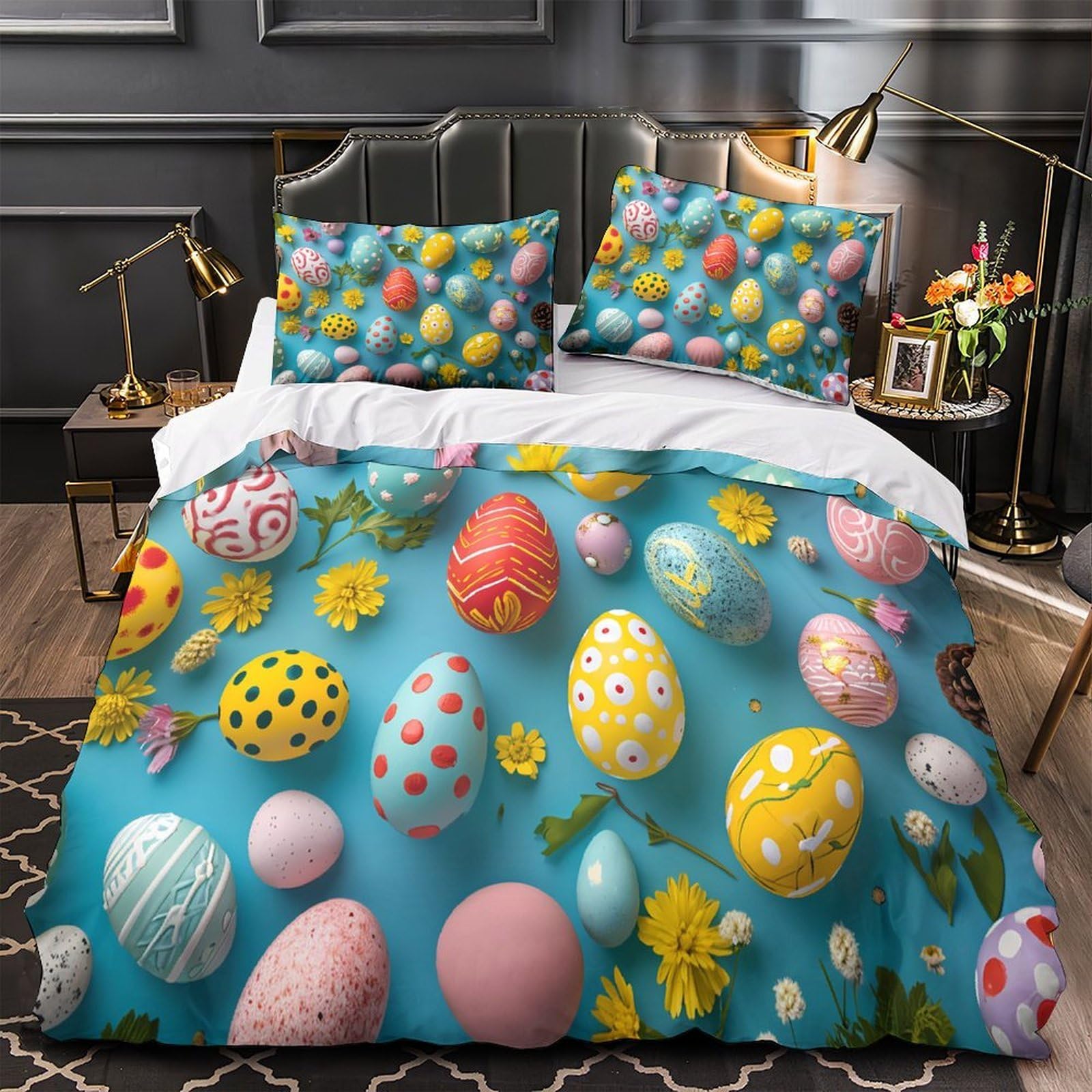 Parure de lit attrape-rêves pour une chambre de fille au décor psychédélique et confortable