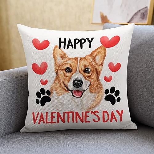 Miniatura 5 de Fundas de almohada para el día de San Valentín decoración del día de San Valentín funda de almohada cuadrada para perro regalo para amantes de los