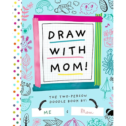 Mom and Child Doodle Adventure Book