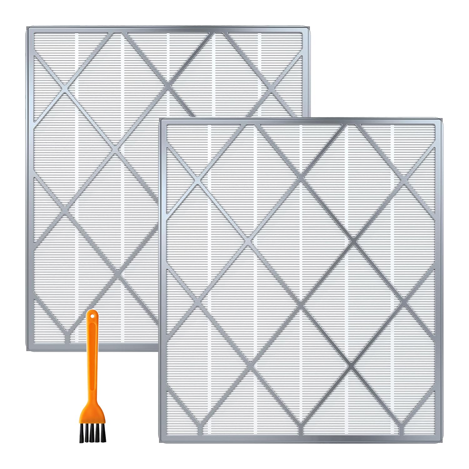 HE401 Filtro de repuesto HEPA compatible con purificador de aire Shark modelos de 4 ventiladores HE401 HE402 HE405 HE400 filtro con bloqueo avanzado de olor, modelo HE4FKPET, paquete de 2