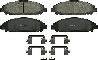 Wagner QS ZD1791 Disc Brake Pad Set, Chamfered Edges for Smooth, Quiet Stops, Fits 2015–2023 Ford Mustang