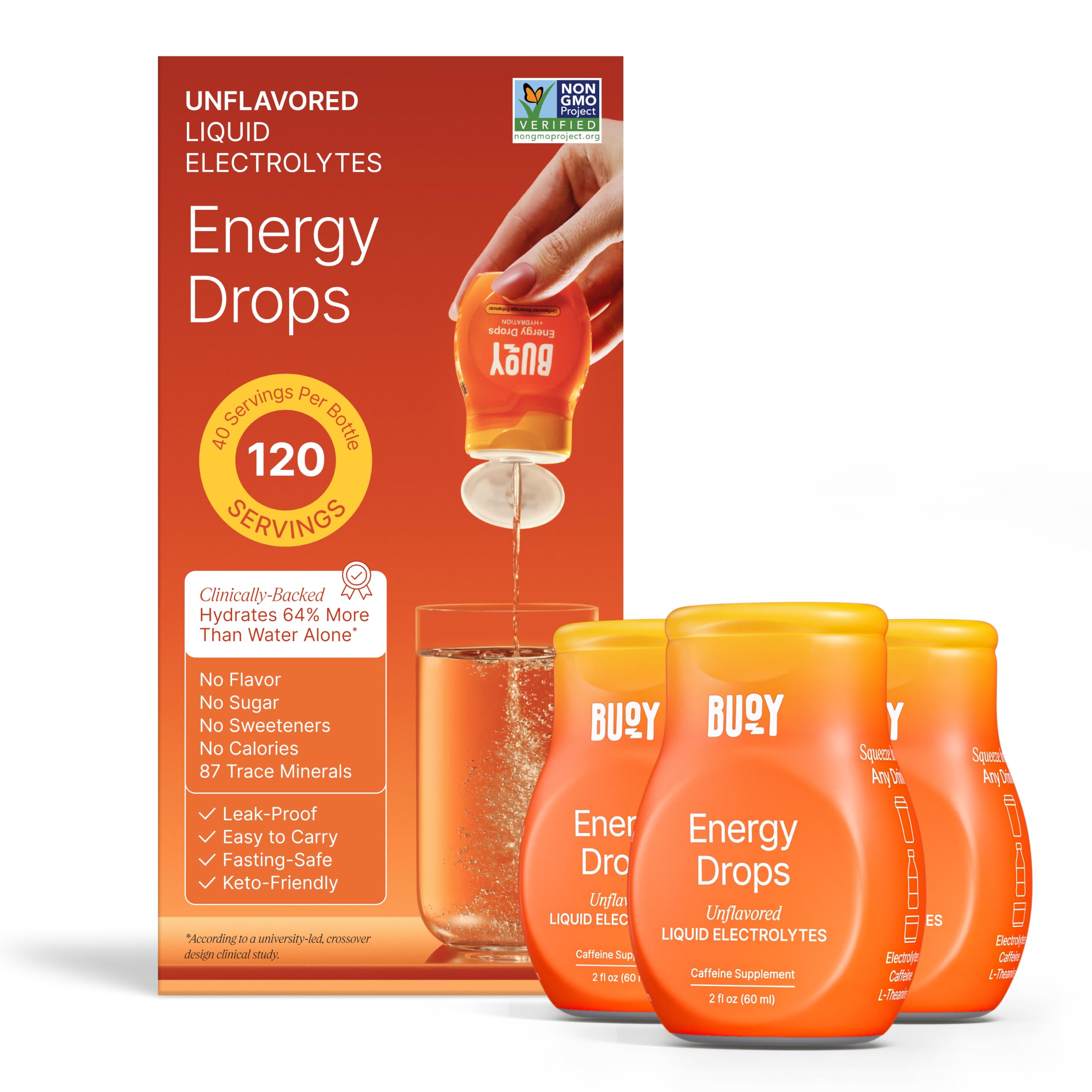 Buoy Electrolyte L Theanine Jitter Free Supplement