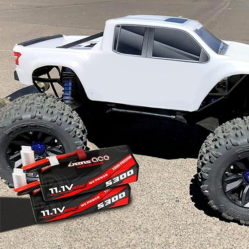 Miniatura 5 de Gens ace 3S Lipo Batería 11.1V 60C 5300mAh Lipo Batería HardCase con Deans Plug para RC Car
