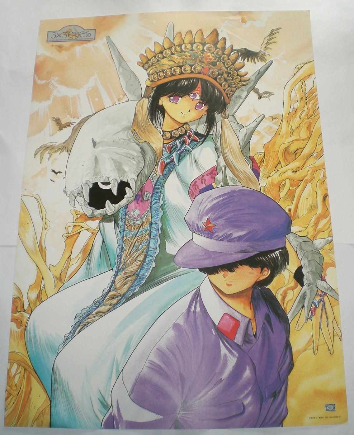 Amazon.co.jp: 3×3EYES ポスター 72.8×51.5cm ② サザンアイズ movic