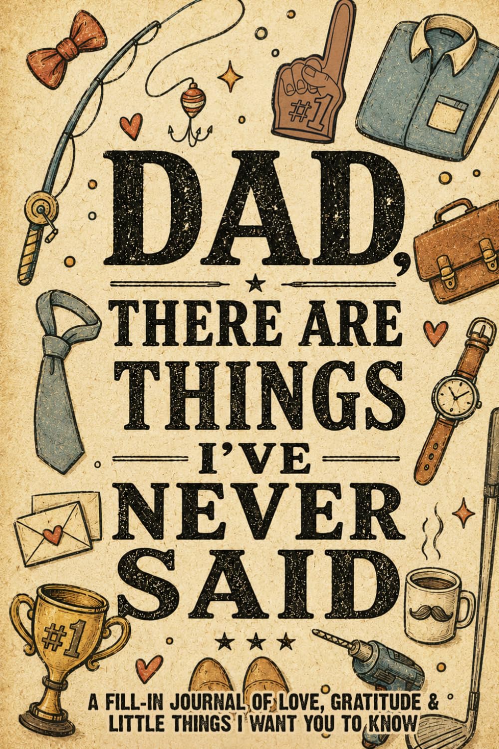 Dad We Wrote A Book About You Book: Fill-in-the-Blank Journal from Kids For Your Best Dad on Fathers Day, Birthday, or Any Occasions; Keepsake Memory Gift With Coupons, Awards,...