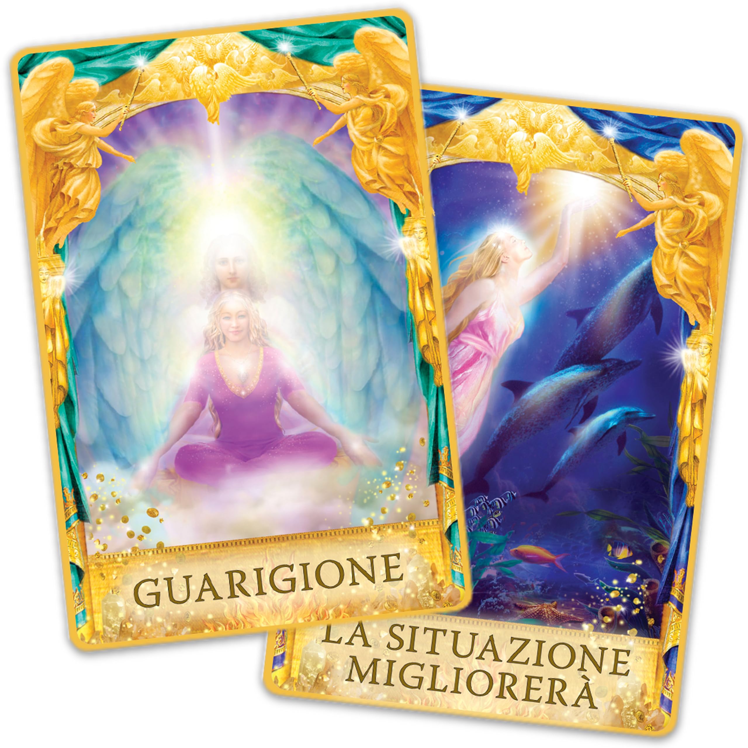 Le Risposte degli Angeli. Le Carte dell'Oracolo 44 Carte con Guida