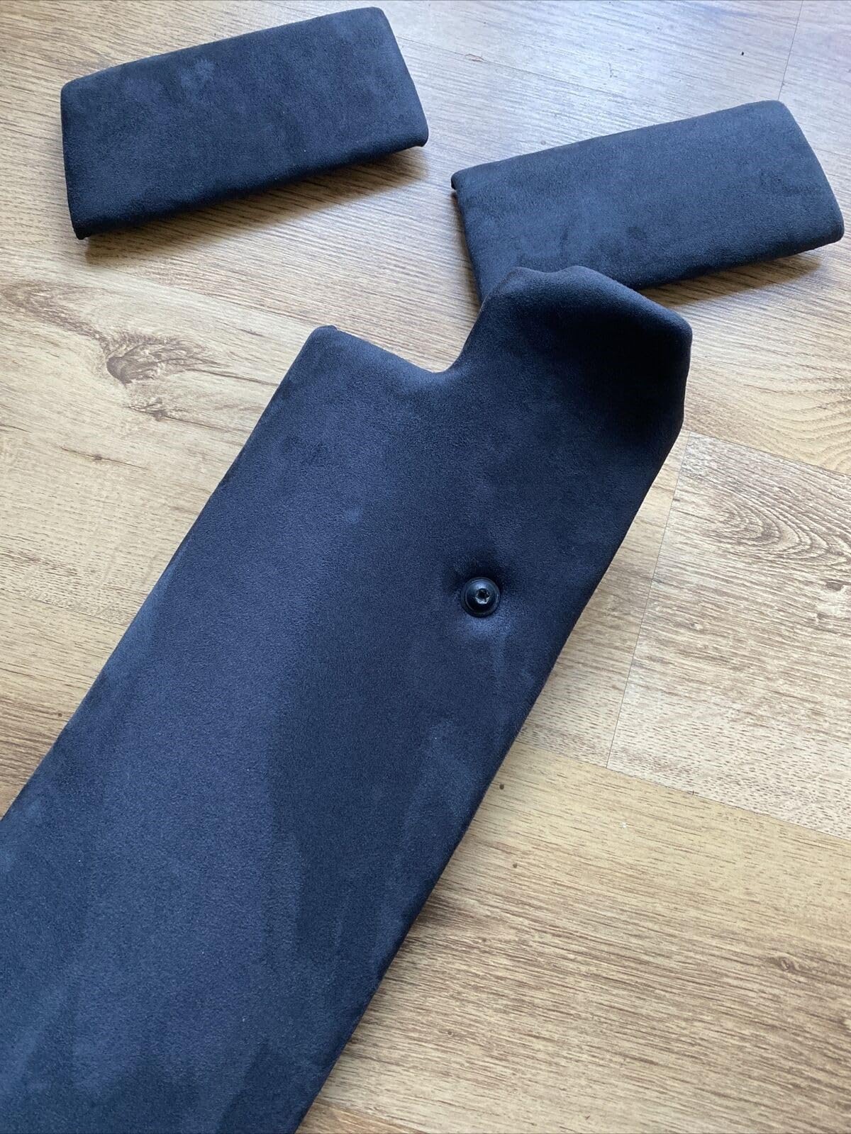Węgiel drzewny w stylu Alcantara Podsufitka 3 mm z pianki/scrim, rozciągliwy spandeks, zamszowa tkanina - idealna do podsufitki samochodu, wykończenia i wyposażenia wnętrz, pasuje do furgonetki i
