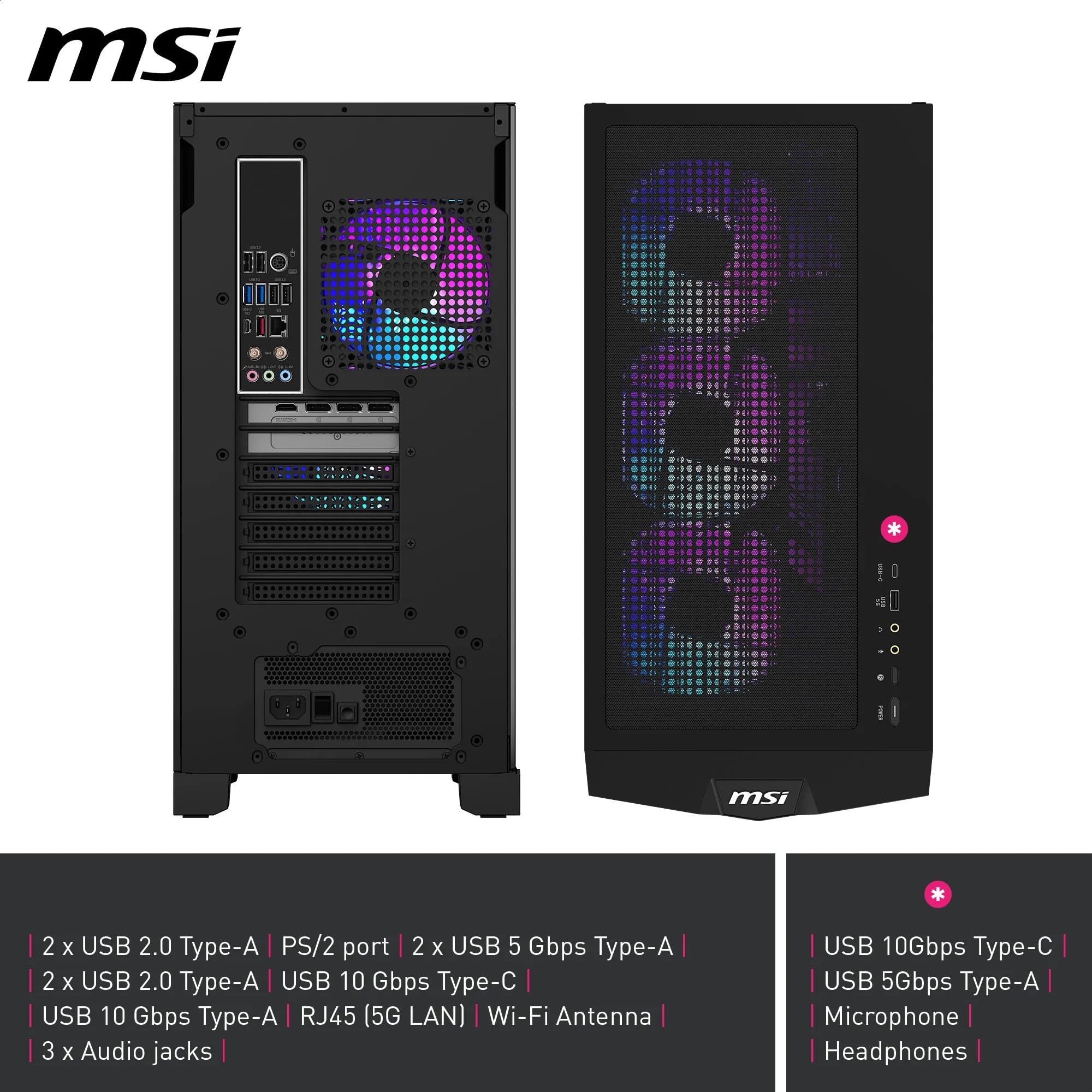MSI MPG Infinite X3 AI 2NVV7-055EU PC de Bureau Gaming