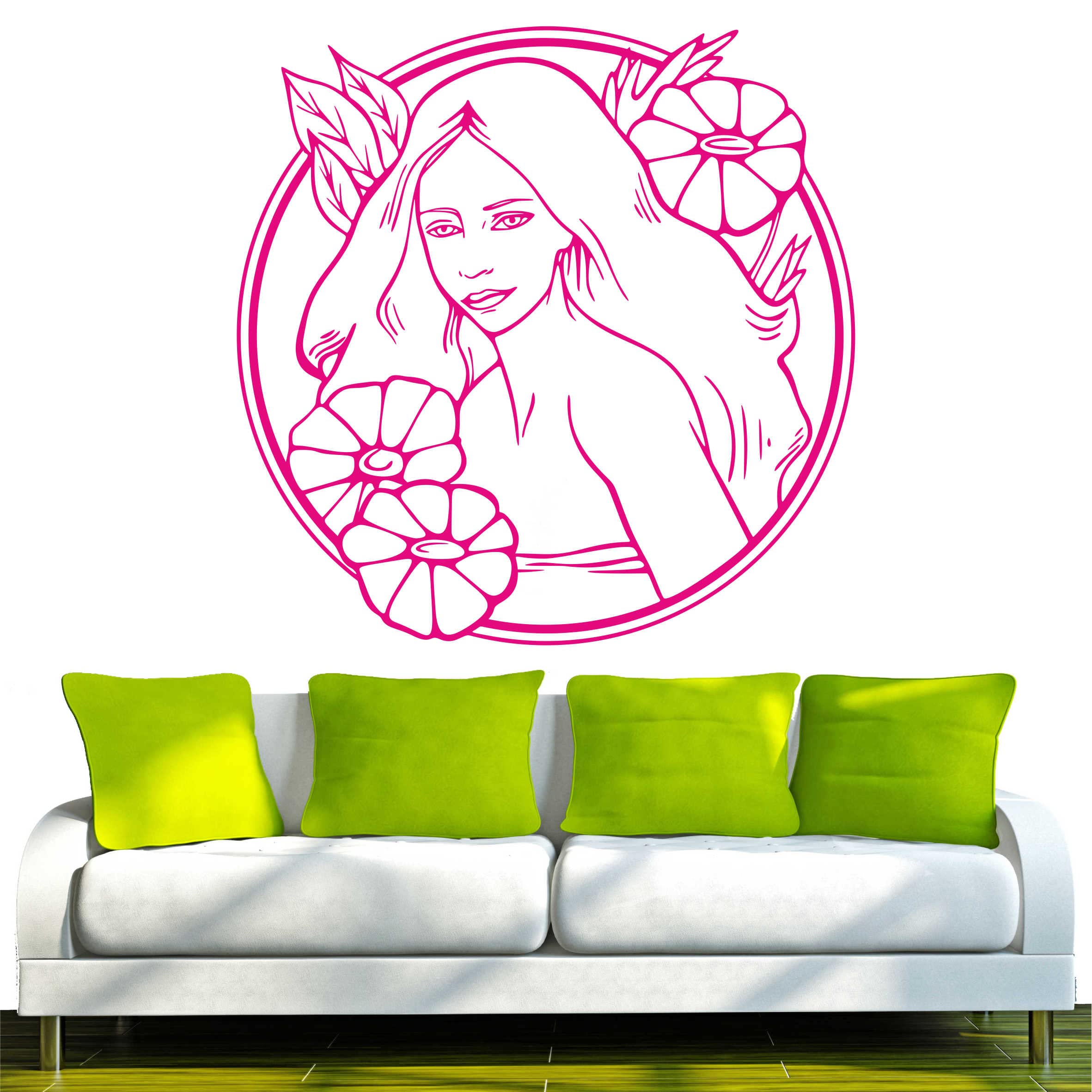 INDIGOS UG - adesivi da parete - decorazioni in vetro, 60 x 10 x 10 cm